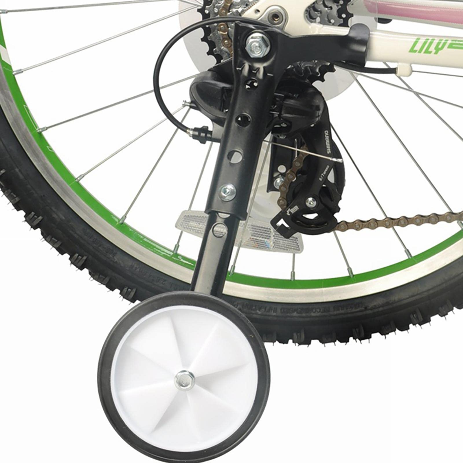 Amazon | Zxpjkyu 16～22インチの子供用自転車用補助輪 - 取り付け簡単